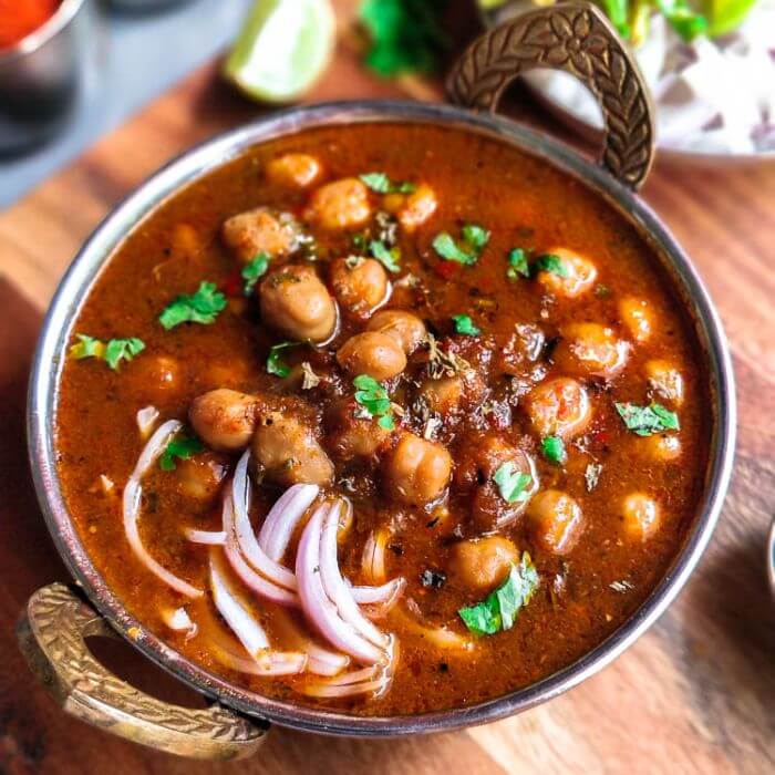 Punjabi-Style Chole Chickpea Curry